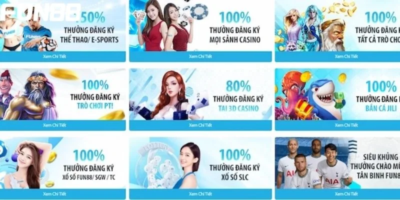 Code FUN88 thưởng nạp tiền siêu hời chỉ có ở sàn cược uy tín.