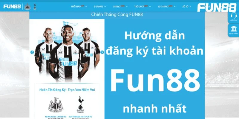 Giải đáp chi tiết thắc mắc về quy trình đăng ký FUN88. 