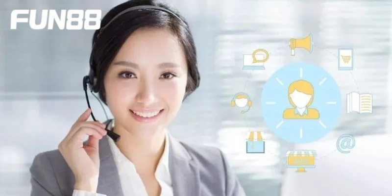 Nhà cái FUN88 luôn đồng hành cùng bạn qua các kênh liên hệ đa dạng.